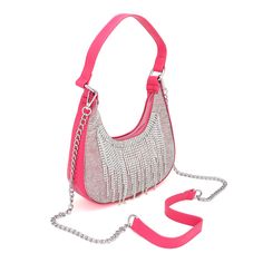 Bag Size : 8.25" X 1.75" X 7" Top Handle Size : 5.75" L Chain Strap Size : 48" L, Detachable One Inside Zipper Pocket Zipper Closure Trendy Rhinestone Clutch Shoulder Bag, Trendy Rhinestone Crossbody Shoulder Bag, Trendy Rhinestone Clutch Bag, Trendy Rhinestone Crossbody Bag, Trendy Rhinestone Shoulder Evening Bag, Glamorous Rhinestone Crossbody Shoulder Bag, Everyday Rhinestone Crossbody Shoulder Bag, Rhinestone Crossbody Bag For Night Out, Evening Shoulder Bag With Rhinestones Crossbody