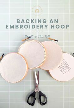 there are three different types of embroidery hoop