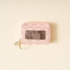 Zippered closure and key ring 14 interior card holder slots 1 exterior clear ID slot Dimensions: 5.5” x 3” x 1” Shipping: Most orders ship next business day, please allow 3-5 business days on weekends and holidays. Returns: Please review our return policy here. Pink Keychain, Candle Wall Decor, Cute Wallets, Money Cards, Keychain Wallet, Best Candles, Mini Wallet, Love Is Free, Christmas Wishlist