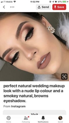 Wedding Guest Makeup, Fashion Make Up, Makeup Training, Eye Makeup Ideas, Wedding Day Makeup, Victoria Secret Makeup