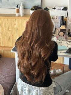 Hair Orange, Quick Braided Hairstyles, Hair Makeover, Chestnut Brown, Dream Hair, About Hair, Gorgeous Hair