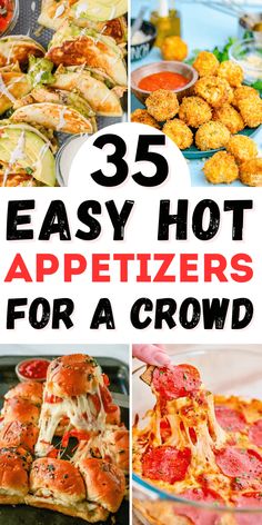 easy hot appetizers for a crowd