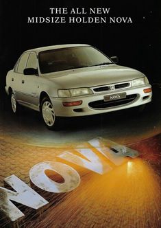 an advertisement for the new toyota car is shown in this advertiser's image