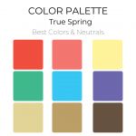 How to Know if you are a Spring – Color Analysis to the Rescue! | Color Curate True Spring Color Palette, True Spring Colors