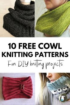 the top ten free cowl knitting patterns