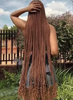 December Hairstyles, Fun Highlights, Colored Box Braids, Black Hair Video, Quick Braids, Cute Box Braids, Colored Braids, Girl Braided Hairstyles