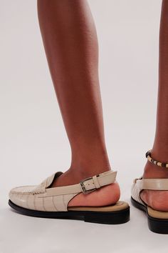 G.H. Bass Whitney Slingback Loafers | Free People Slingback Loafers, G H, Boho Clothing, Boho Outfits, Bass, Free People, Loafers, Clothes