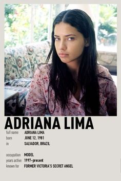 the poster for adrianna llma