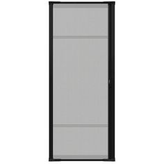 the screen door is open and closed to let in light from outside, while it also has a black frame