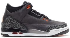 Check out the Jordan 3 Retro Fear (GS) available on @StockX Nike Signs, Jordan Model, Jordan 3 Retro, Air Jordan 3 Retro, Air Jordan 3, Retro Sneakers, Jordan 3, Gray Suede, Kids Sneakers