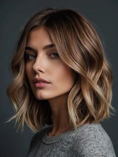 Honey Brown Balayage Brunettes Natural, Bold Balayage, Icy Blondes, Hair Colors For Blue Eyes, Color Trends 2024, Rich Brunette, Caramel Highlights, Hair Balayage, Women's Hairstyles