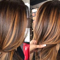 Blonde Caramel Highlights, Caramel Hair Highlights, Caramel Hair, Caramel Highlights, Brown Hair Balayage, Highlights Brown Hair, Hair Color Highlights, Brown Blonde Hair, Ombre Hair Color