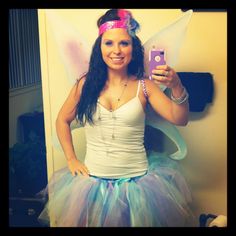 DIY tutus and headbands... uhhh I found my color run outfit AND how to make it :) without the wings. 5k Outfit Ideas, Bubble Run