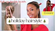 #hairstyles #hairtutorials #braidstyles #braidedhairstylesforblackwomen #blondbraids #knotlessboxbraids #knotlesscolor27 #blackwomenhairstyles Double Braid, Holiday Hairstyles, Braided Hairstyles For Black Women, Different Hairstyles, Braid Styles, Black Women Hairstyles, Hair Tutorial