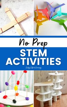 If you are searching for an easy and affordable homeschool activity for your kids at home, these no prep stem activities will surely keep them engaged and having fun while learning about science, technology, engineering and math without breaking the bank! Fun Stem Activities For Preschool, Stem Afterschool Activities, Reading Stem Activities Elementary, Fourth Grade Stem Activities, Fun Stem Activities For Middle School, Cheap Stem Activities Elementary, Homeschool Stem Activities, Free Stem Activities Elementary, Stem Activities Elementary 5th Grade