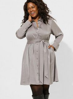 Stretchy Bodycon Dress, Collared Shirt Dress, White Long Sleeve Dress, Gauze Dress, Cold Shoulder Long Sleeve, Torrid Dresses, Classic Dress, Jacquard Weave, Collared Shirt