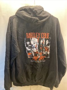 The Dirt Soundtrack Motley Crue Rock Band Adult Long Sleeve Hoodie Sweatshirt. T5 Kiss Band Hoodie, Band Merch Hoodie For Fall Fan Merchandise, Concert Cotton Hooded Sweatshirt, Cotton Hooded Sweatshirt For Concert, Band Merch Sweatshirt For Concerts, Band Merch Hoodie For Fall, Fall Band Merch Hoodie, Alternative Cotton Hoodie For Concert, Band Merch Hoodie With Graphic Print For Concerts