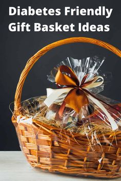 a basket filled with gifts and the words create your own nursing momy gift basket