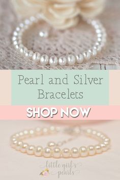 Pearls are a timeless piece of jewelry that pair well with any occasion. Discover a beautiful pearl and silver bracelet that will be sure to last a lifetime. #PearlBracelets 

Shop our collections of pearl & silver bracelets: https://littlegirlspearls.com/collections/pearl-bracelets Silver Pearls