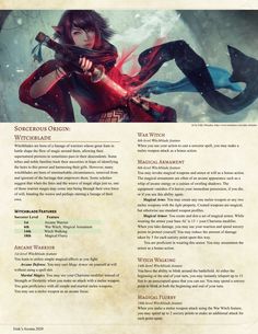 Sorcerer Origins Homebrew, Dnd Palidan, Sorcerer Origins, Dnd Elemental, Sorcerous Origin, Ability Ideas, Sorcerer Dnd, Dnd Subclasses