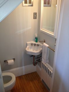 the bathroom is clean and ready to be used by someone who likes it on facebook