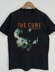 Vintage The Cure Tshirt ,the Cure T-shirt The Cure Disintegration, Concert Tshirts, Lil Baby, Baby Shirts, Baby Tshirts, Quality Control, Tshirt Colors, Tshirt Print