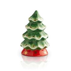 Nora Fleming O Tannenbaum Mini - The Cottage Nora Fleming Minis, Nora Fleming, O Christmas Tree, Ceramic Platters, Vintage Tree, Christmas Past, Ceramic Christmas, Serving Piece, Christmas Season