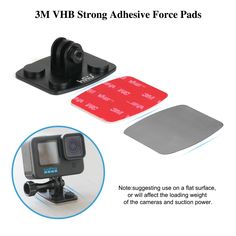 the 3m vhb strong adhesivee force pads are available in three different colors