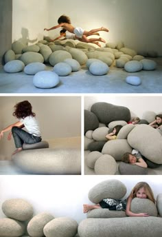 Faux Rock, Sensory Room, Relaxing Places, Livingstone, Indoor Playground, Kids Playroom, Kid Spaces, On The Floor, Boy's Room