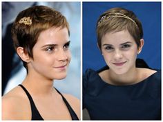 Pixie Cut Accessories, Bridal Hairstyles For Short Hair, Simple Hair Accessories, Short Hair Accessories, Accessories Styling, Girls Short Haircuts, Very Short Haircuts, Simple Hair, Daily Hairstyles