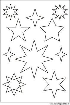 Templates For Christmas Decorations, Star Template, Christmas Classroom, Christmas Star, Christmas Deco, Simple Christmas, Christmas Art, Kids Christmas, Christmas Time