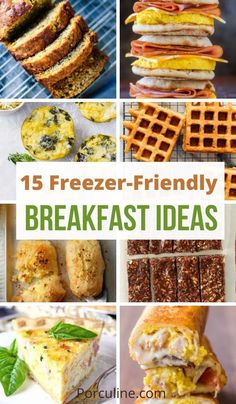 15 freezer - friendly breakfast ideas