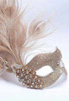 Masquerade Prom, Masquerade Ball Party, Masquerade Wedding, Gold Mask