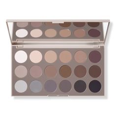 Morphe - 18CT Matte Essentials Artistry Palette | Ulta Beauty Everyday Eyeshadow, Camouflage Concealer, Morphe Palette, Rose Velvet, Beauty Sponge, Eyeliner Brush, Matte Eyeshadow, Velvet Matte, Halloween Make