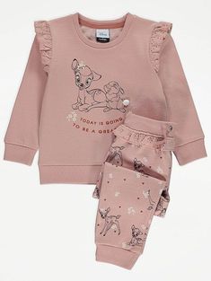 Disney Baby Clothes, Girls Pjs, Kids Summer Fashion, Joggers Outfit, George At Asda, 가을 패션