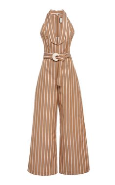 Jumpsuit Outfit Casual, Palazzo Jumpsuit, Mode Kimono, Summer 19, Trendy Dress Outfits, Stripe Outfits, Jumpsuit Elegant, Couture Mode, Jumpsuit Outfit