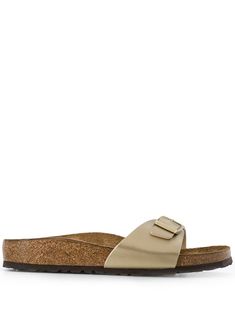 Birkenstock Madrid moulded-insole Slides - Farfetch Tokyo Street Style, Birkenstock Sandals, Birkenstock Madrid, Grunge Fashion, Timberland Boots, Grunge Outfits, Sandals Summer, Loafer Shoes, Slip On Sandal