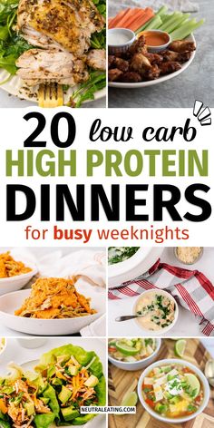 High Protein Dinners: healthy meal ideas for dinner for two and dinner recipes oven perfect for dinner ideas for kids picky eaters High Protein Dinners, High Protein Low Carb Recipes Dinner, Protein Dinners, Low Calorie Recipes Easy, High Protein Recipes Dinner, Protein Dinner Recipes, Quick Dinner Recipes Healthy, Protein Options