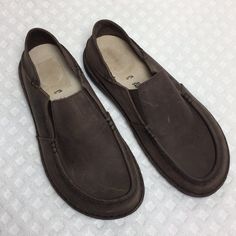 Birkenstock Duma Soft Footbed Loafers In Natural Brown Leather. These Were Store Display. Never Been Worn Outside. Also They Are Sticky Inners From The Store Price Sticker.No Box. Casual Slip-on Moccasins With Rubber Sole, Casual Slip-on Walking Shoes With Almond Toe, Casual Almond Toe Slip-on Walking Shoes, Slip-on Boat Shoes With Rubber Sole And Closed Toe, Casual Slip-on Boat Shoes With Closed Toe, Casual Slip-on Closed Toe Boat Shoes, Casual Slip-ons With Textured Sole And Plain Toe, Slip-on Boat Shoes With Rubber Sole, Casual Slip-on Closed Toe Moccasins