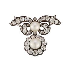 Royal Family Style, Noble Collection, Brooch Art, Pearl Jewels, Diamond Bows, Bow Brooch, Antique Brooches, Sterling Silver Brooch, Bow Jewelry