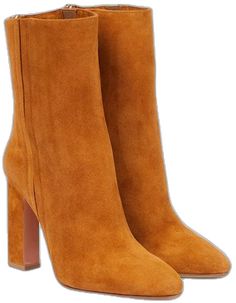 Aquazzura Shoes, Brown Ankle Boots, Goat Leather, Suede Ankle Boots, Brown Suede, Love A, Labor, Of Love, Ankle Boots