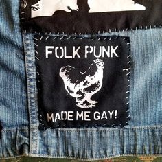 Folk Punk, Patch Pants, Punk Aesthetic, By Any Means Necessary, Diy Patches, Patches Jacket