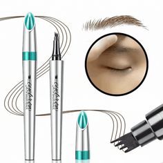 Eyebrows At Home, Fuller Eyebrows, Eyebrow Pen, Brow Pen, Makeup Pro, Waterproof Eyebrow, Natural Brows, Natural Eyebrows, Brow Definer