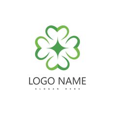 a clover logo with the letter o in it's center and four leaves on each side