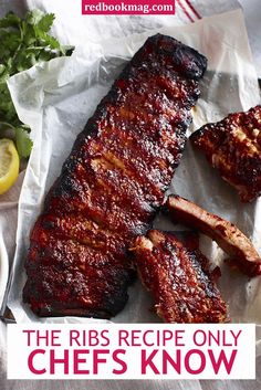 the ribs recipe only chefs know