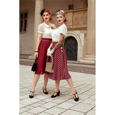 Moda Pin Up, Mode Rockabilly, Fashion 40s, 50s Outfits, Vintage Outfits 90s, Fashion 50s, Vintage Fashion 1950s