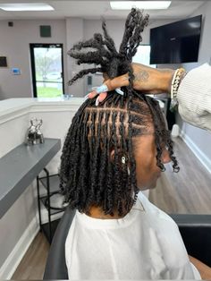 Starter 2 Strand Twist Locs, Starter Locs Before And After, Small Two Strand Twist Starter Locs, Starter Locs Styles Short Hair, 2 Strand Starter Locs, Two Strand Twist Locs Styles For Women, Two Strand Starter Locs, 2 Strand Twist Starter Locs, Starter Locs 4c Hair