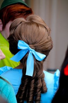 Wendy at Disneyland Wendy Hair, Peter Pan Jr, Disneyland Photography, Disneyland Princess, Disney Face Characters, Scary Halloween Party