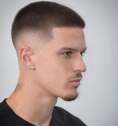 Buzz Cut For Men, Crew Cut Hair, Buzz Cut Hairstyles