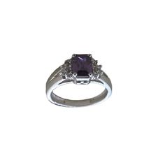 Elevate your style with our Amethyst CZ Sparkle Ring, meticulously crafted in silver and adorned with a stunning amethyst CZ stone for a luxurious and vibrant appearance. The ring also features unique 5A lab-created diamonds by CZ, adding to its high-quality and real diamond feel. Finished with 18kt gold plating and a highly-reflective rhodium polish, this ring not only dazzles but also ensures durability and prevents tarnishing. Finish: White Gold Plating Material: Silver, Alloy, CZ Stones, Ame Sparkling Rings, Amethyst Color, Cz Ring, Lab Created Diamonds, Cz Stone, Real Diamonds, Gold Plating, Gold Plate, Amethyst